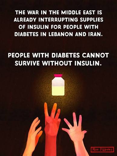 Safeguarding diabetes care during the current conflict in the Middle East