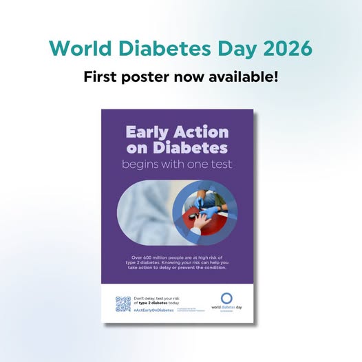 World Diabetes Day 2026-27: Early action on diabetes